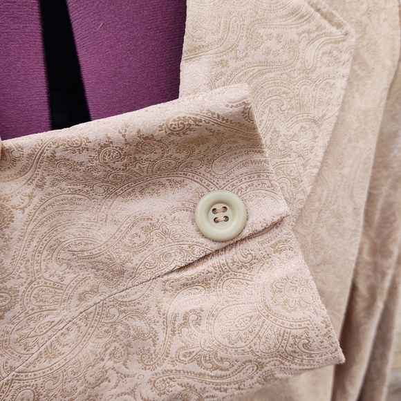 Terry Lewis Patterned Leather Jacket M - Picture 4 of 6